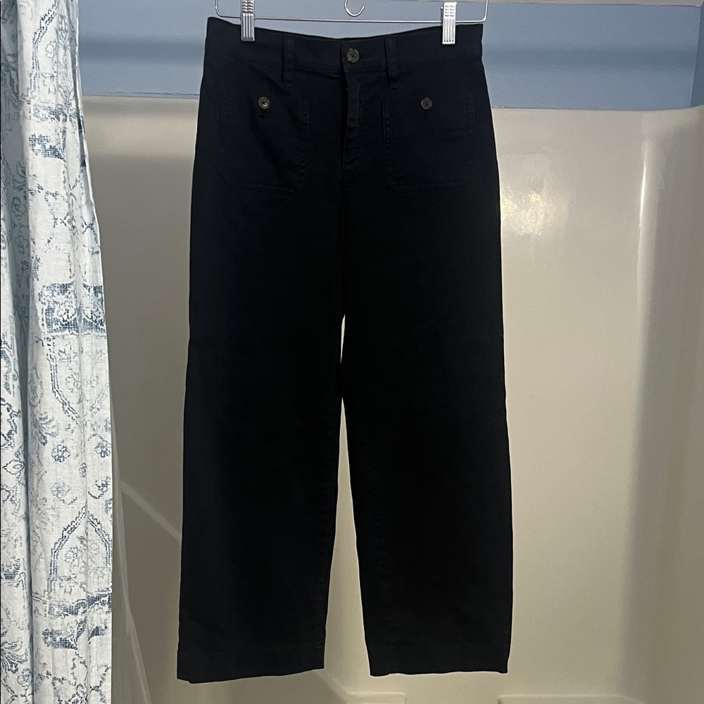 J. Crew Women's Black Cropped Pants
